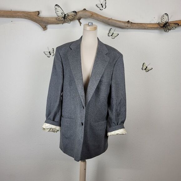 Vintage Oscar De la renta cashmere wool blazer - Picture 3 of 8